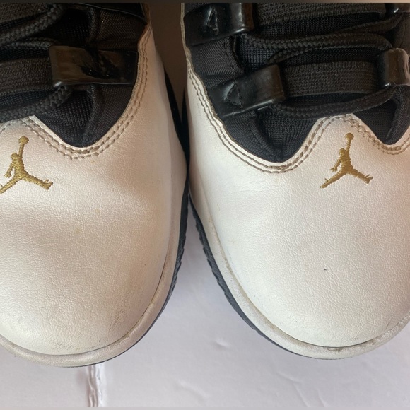 Jordan Max Aura 'White Black Gold' size 10.5 - Picture 10 of 11